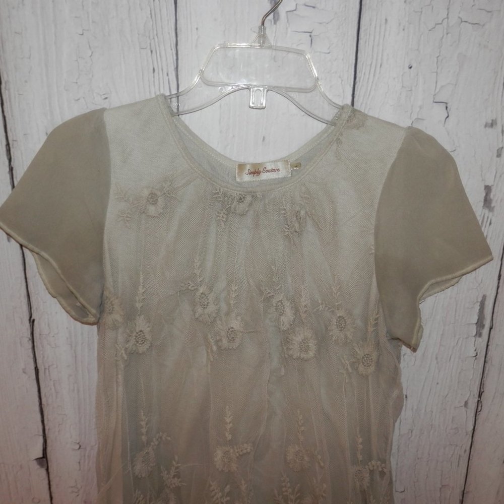 Simply Couture Womens Large Boho Embroidered Tunic - Picture 6 of 8